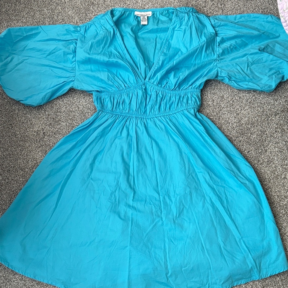 Sincerely Jules Turquoise Cotton Top